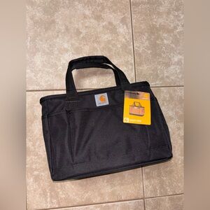 Carhartt Black Duffel Tote Bag with Reinforced Handles